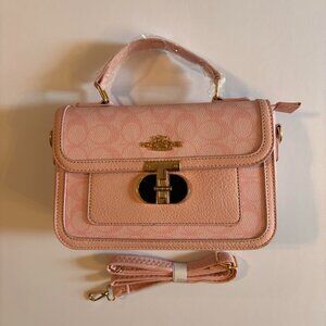 Fashion Pink Monogram Handbag